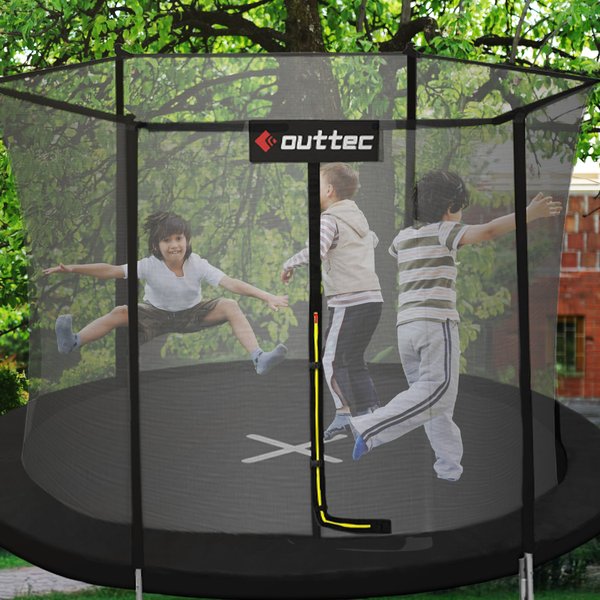 Trampolina Inside Net 312cm 10ft Outtec - black