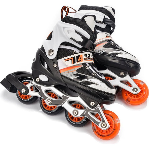 Rolki 4w1 Seasons Meteor - pomarańczowy