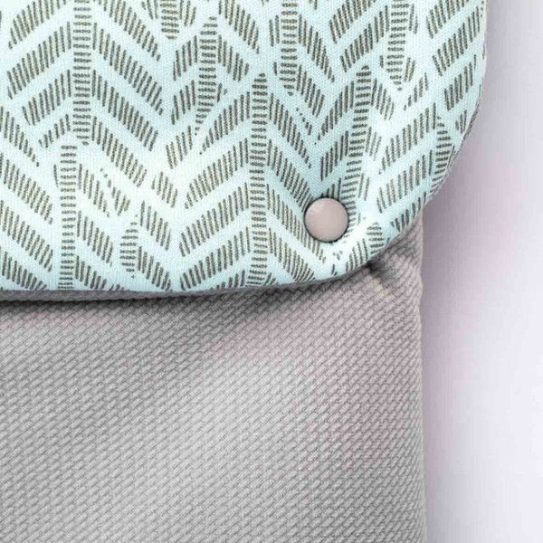 Śpiworek 5w1 Zaffiro - Velvet Mint Leaves