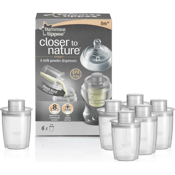 Pojemniki na mleko w proszku 6 szt. Tommee Tippee