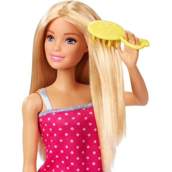 Barbie Mebelki + Lalka Mattel - prysznic