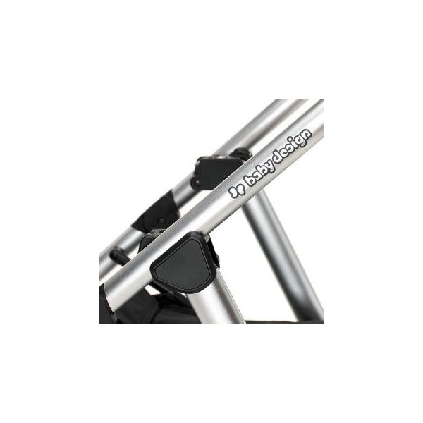 Wózek dziecięcy 2w1 Bueno Baby Design - Gray Peony