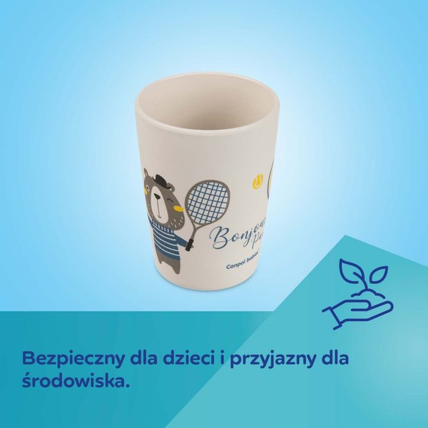 Zestaw naczyń 5 el. Bonjour Paris Canpol - beżowy