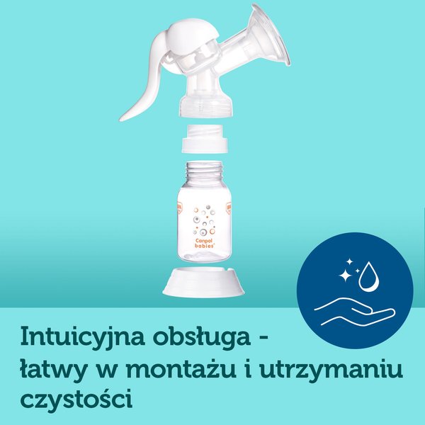 Laktator ręczny Basic Canpol