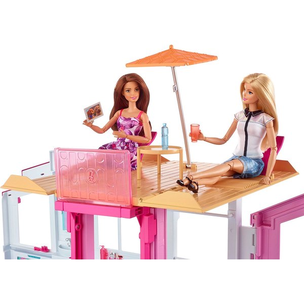 Barbie Miejski domek z wyposażeniem Mattel