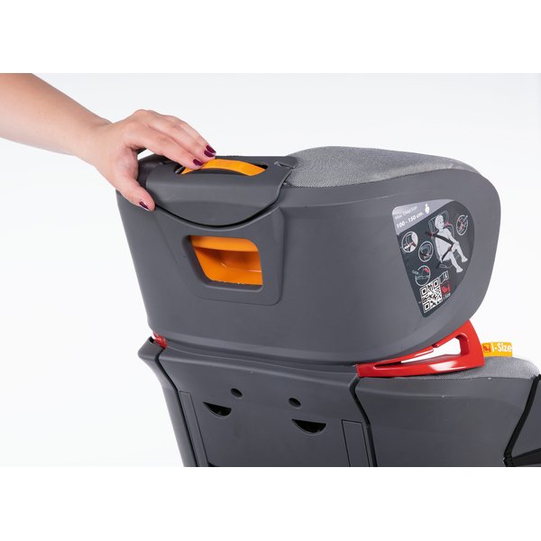 Fotelik samochodowy Fold&Go I-size Chicco - polar silver