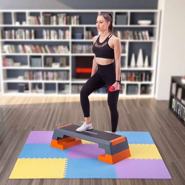 Mata amortyzująca pod sprzęt Puzzle MP10 180x180x1cm 9szt. One Fitness