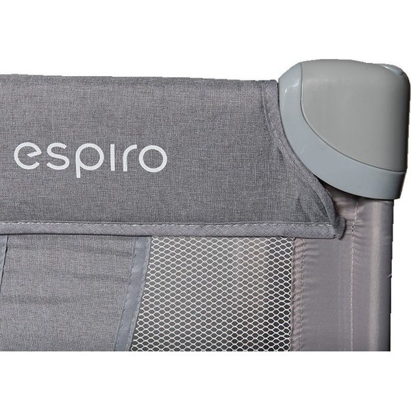 Łóżeczko turystyczne Simple Espiro - light gray