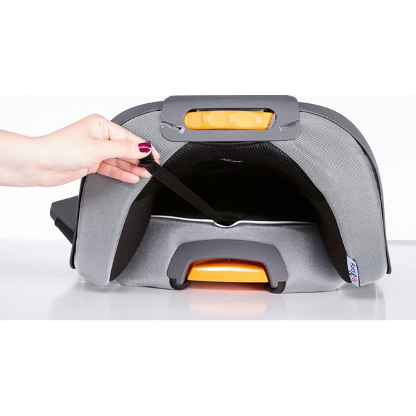 Fotelik samochodowy Fold&Go I-size Chicco - polar silver