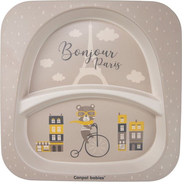 Zestaw naczyń 5 el. Bonjour Paris Canpol - beżowy