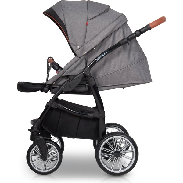 Wózek wielofunkcyjny Passo Pro + śpiwór Euro-Cart - anthracite