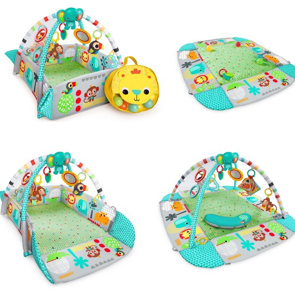 Mata edukacyjna Plac zabaw Bright Starts - deluxe z piłeczkami