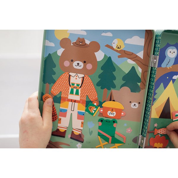 Magnetyczne postacie Mudpuppy - Wesoły biwak