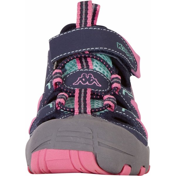 Sandały Reminder Jr Kappa - szare/różowe