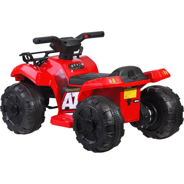 Quad na akumulator dla dziecka ze światłami Jokomisiada - czarny