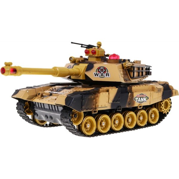 Czołg zdalnie sterowany R/C - beżowy