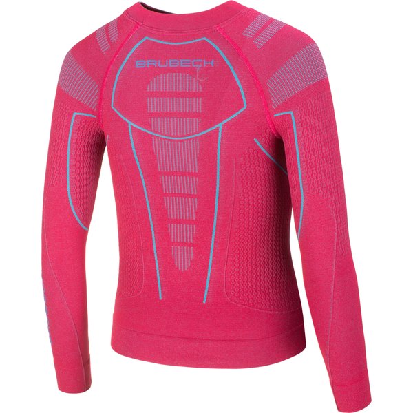 Longsleeve termoaktywny juniorski Thermo New Brubeck - red