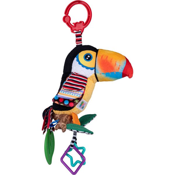 Zawieszka Tukan Iwo z gryzakiem Balibazoo - Tukan Iwo