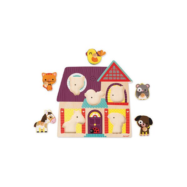 Puzzle muzyczne Janod - Moi mali przyjaciele