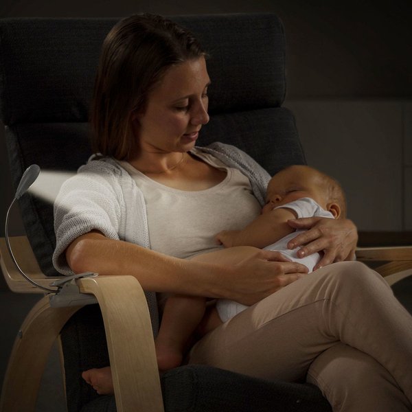 Lampka LED Mummy and Me Reer - szary