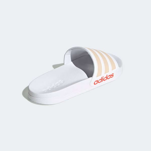 Klapki Adilette Shower Slides Wm's Adidas - cloud white/halo blush