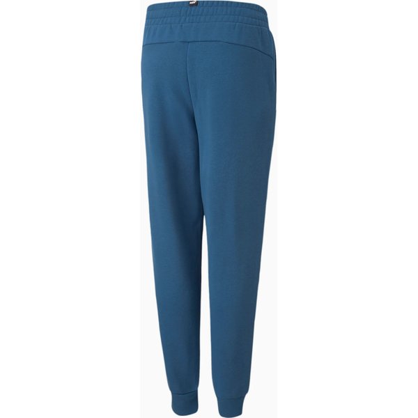 Spodnie dresowe juniorskie Essentials + 2 Colours Logo Puma - niebieskie