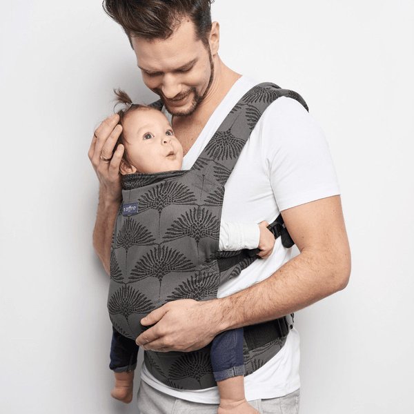 Nosidełko ergonomiczne City Zaffiro - Graphite Fern