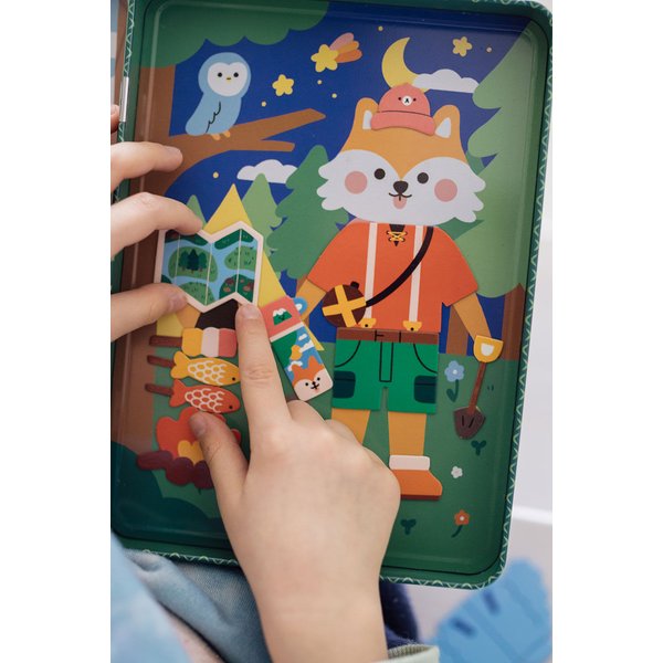 Magnetyczne postacie Mudpuppy - Wesoły biwak