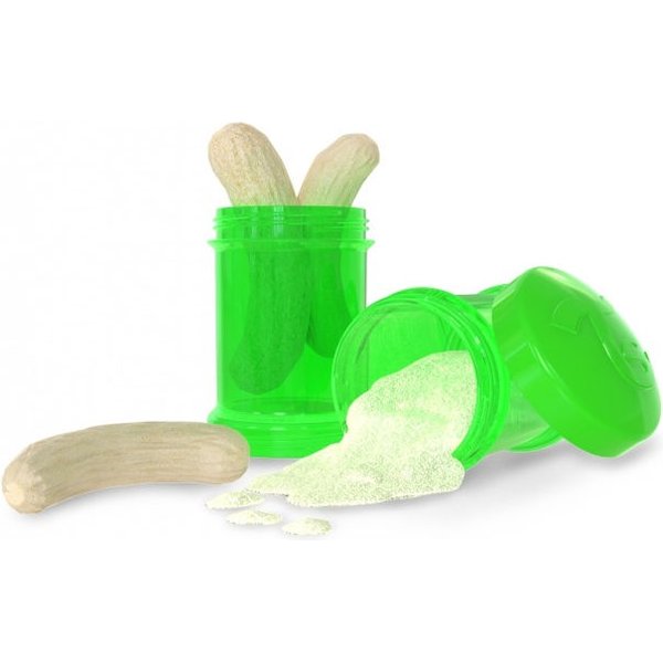 Pojemnik 2x100ml Twistshake - zielony