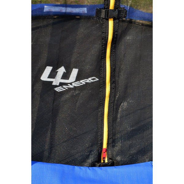 Trampolina ogrodowa z siatką wewnętrzną 244cm Enero - niebieska