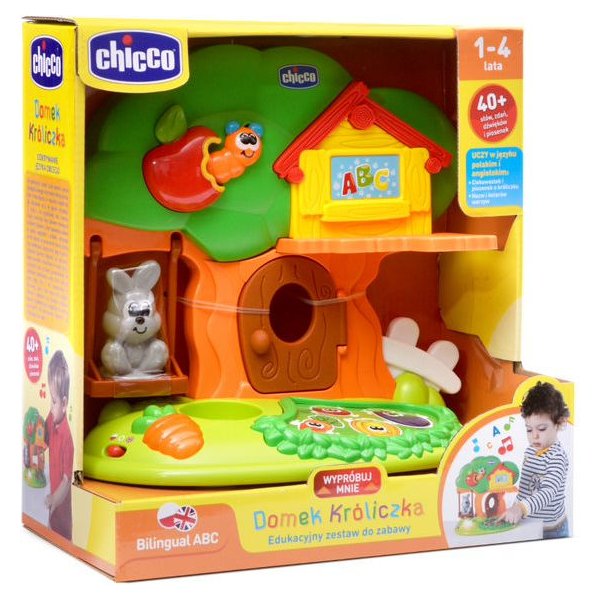 Edukacyjny interaktywny Domek Króliczka Chicco