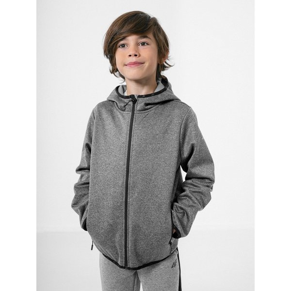 Softshell chłopięcy HJZ22 JSFM001 4F - szary