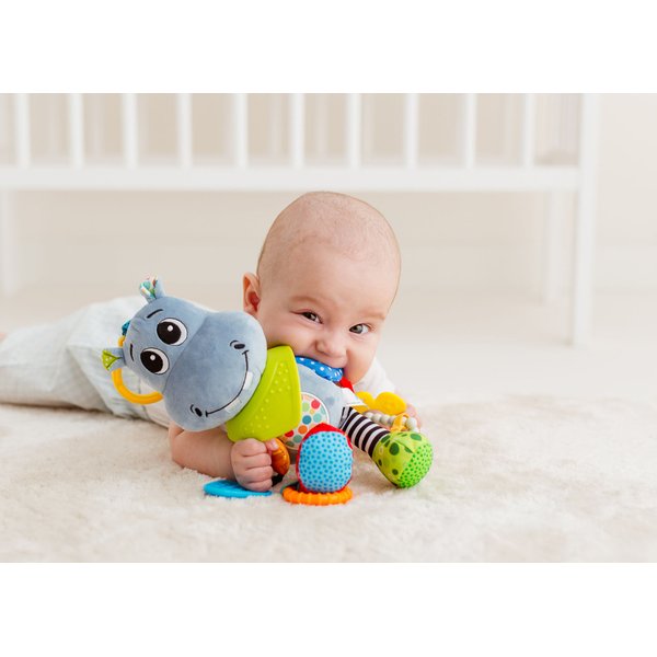 Zawieszka Hipcio Hipolit z gryzakiem Balibazoo - Hipcio Hipolit