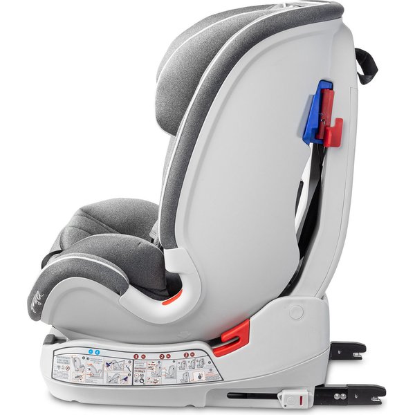 Fotelik samochodowy Yoga IsoFix 0-36kg Caretero - grey