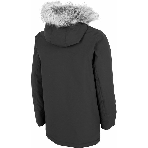 Kurtka chłopięca HJZ22 JKUM001 4F - czarny