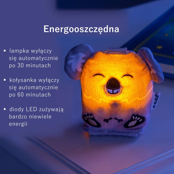 Lampka nocna LED z pozytywką i timerem RE-52451 Reer