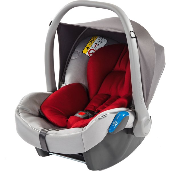 Fotelik samochodowy Kite+ 0-13kg Avionaut - szaro-czerwony