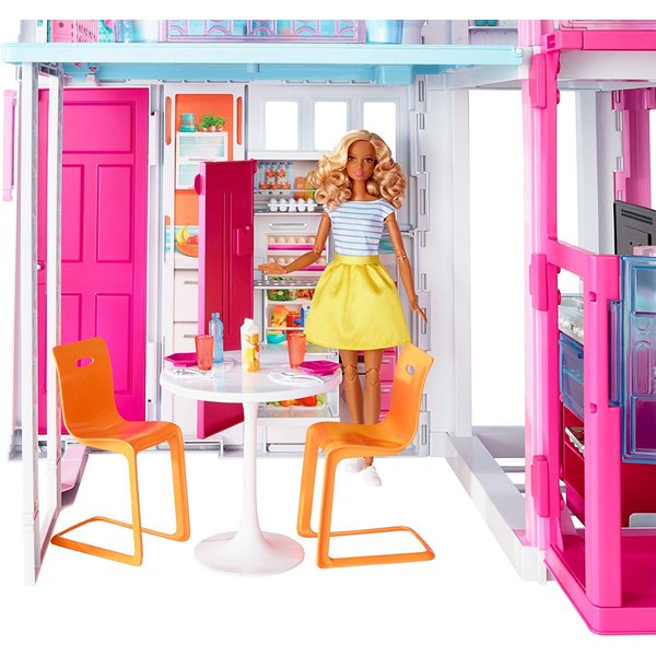 Barbie Miejski domek z wyposażeniem Mattel