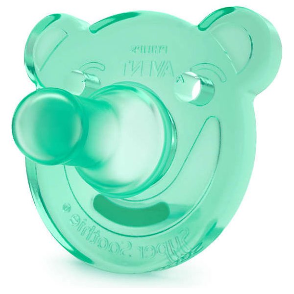 Smoczek Soothie 3m+ 2 szt. HIT W USA Avent - chłopiec