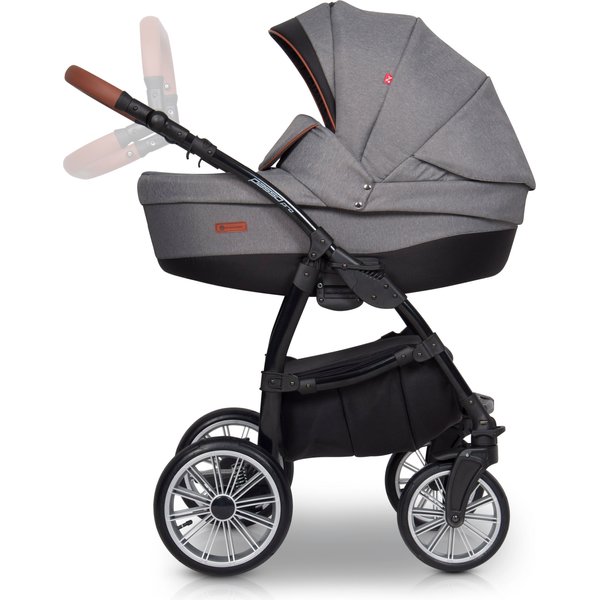Wózek wielofunkcyjny Passo Pro + śpiwór Euro-Cart - anthracite