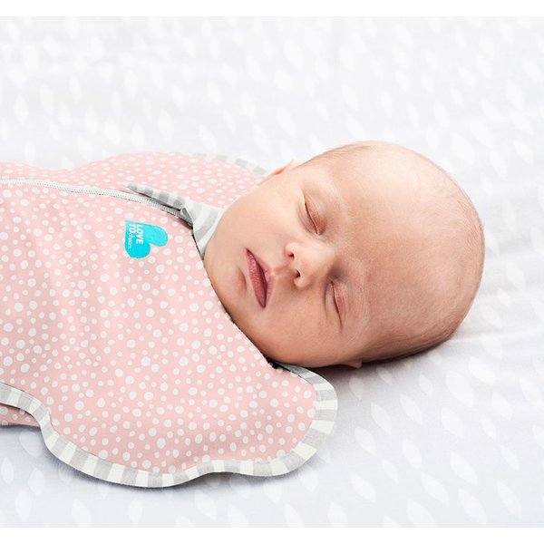 Otulacz Swaddle Up Etap 1. Bamboo XS 1.0 TOG Love To Dream - rozmiar XS różowe groszki