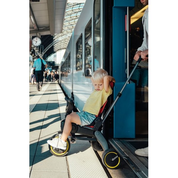 Składany rowerek trójkołowy Liki S5 5w1 Doona - czarny