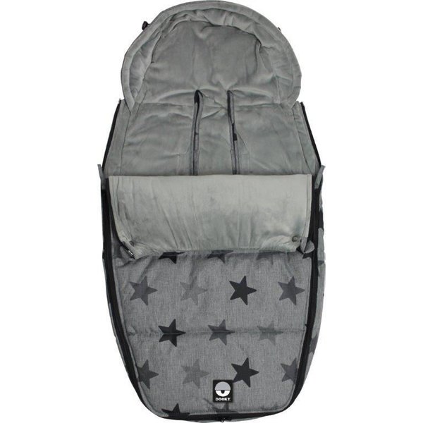 Śpiworek do wózka 6-36m Dooky - Grey Stars