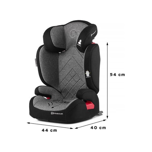 Fotelik samochodowy 15-36kg Xpand Kinderkraft - black