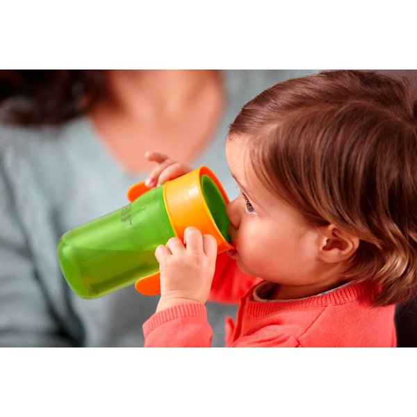 Kubek 360° 12m+/ 18m+ 340ml Avent - zielony