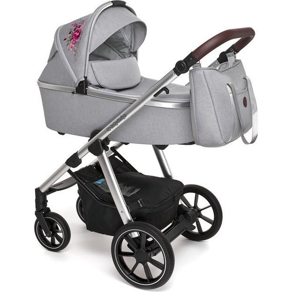 Wózek dziecięcy 2w1 Bueno Baby Design - Gray Peony