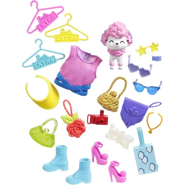 Zestaw ubranek dla lalek Barbie Extra Kreator stylu Mattel