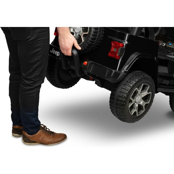 Terenowy pojazd na akumulator Jeep Rubicon Toyz by Caretero - black
