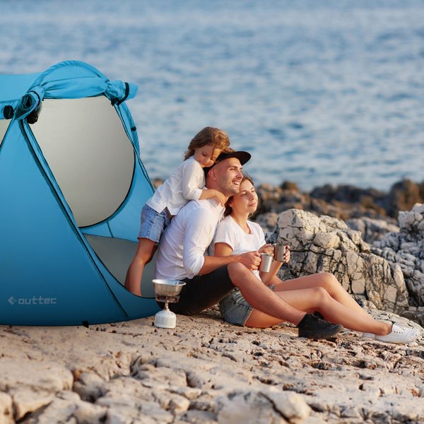 Parawan, namiot plażowy samorozkładający zamykany Canopy Outtec