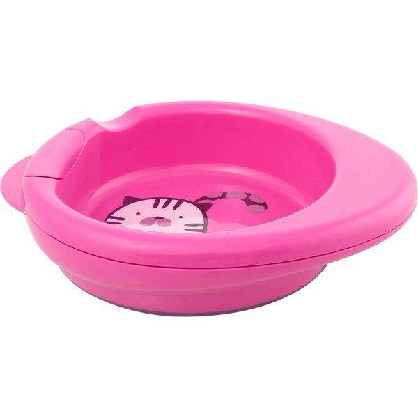 Talerz podgrzewany 2w1 Chicco - różowy